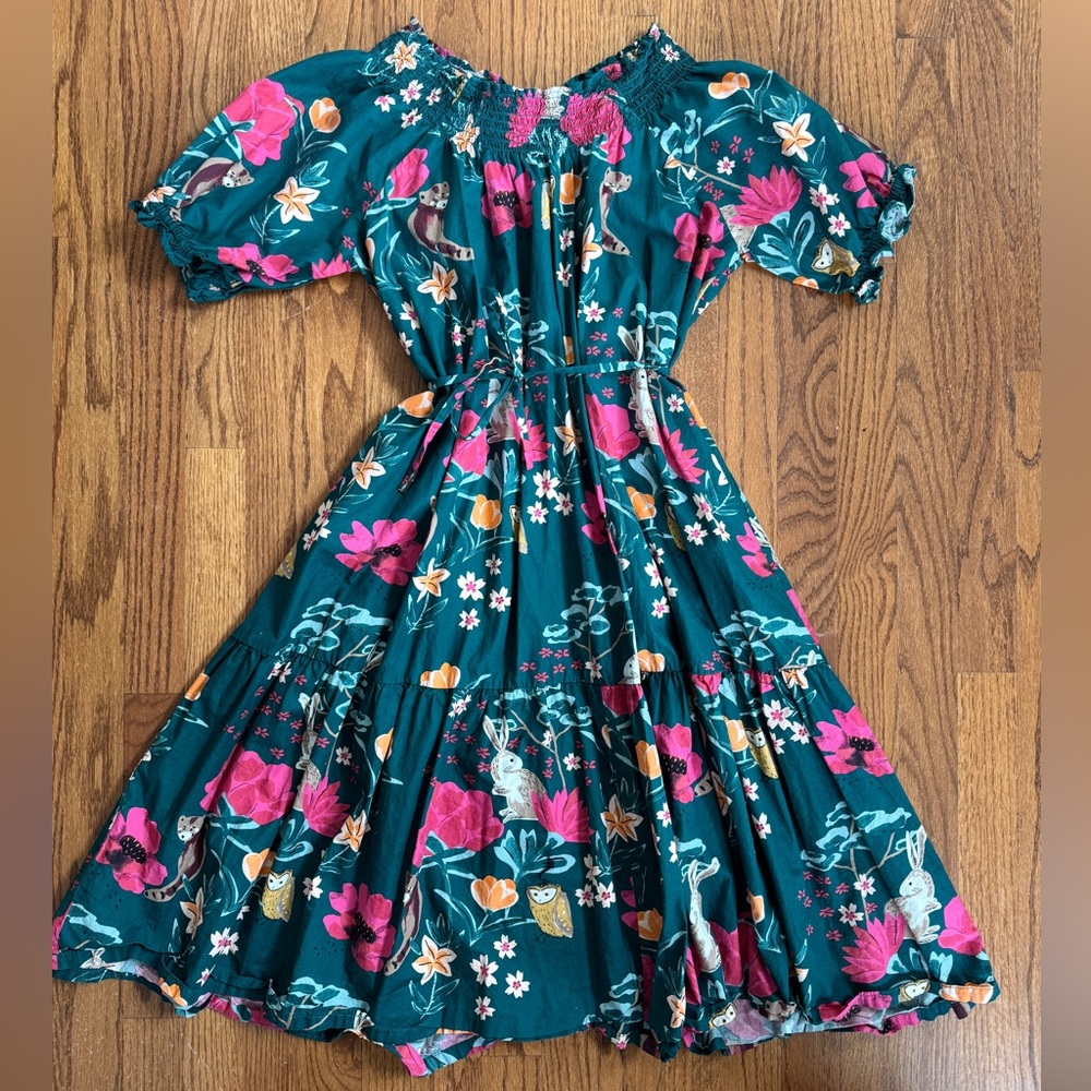 Tea Collection Floral Party Dress